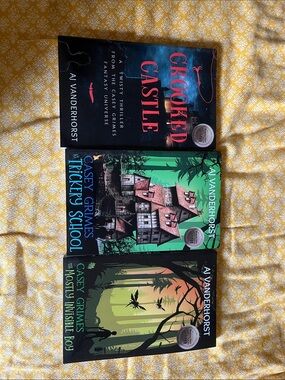 Lot of 3 AJ Vanderhorst books
